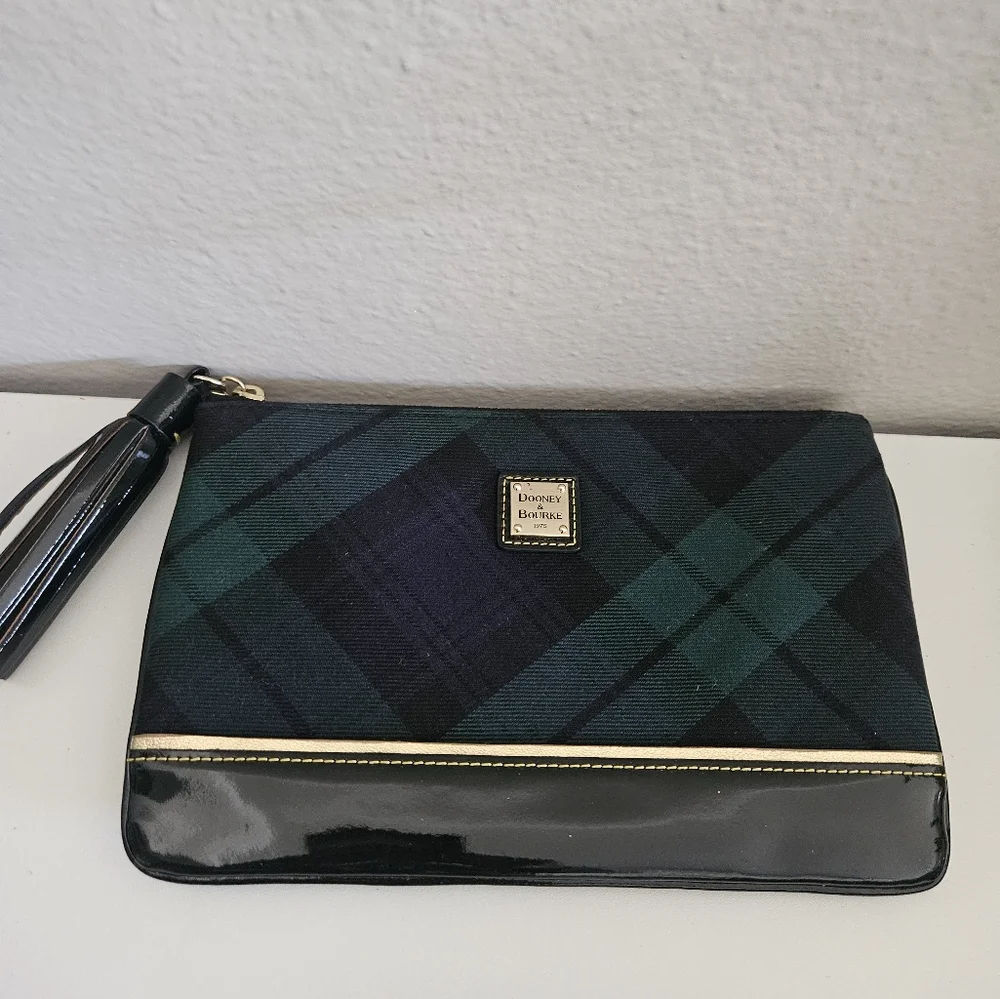 Dooney & Bourke Plaid Pouch